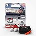 Alpine MotoSafe Race - Motorcycle Ear Plugs for Wind Noise Reduction - 20dB - Motorcycle Hearing Protection - Ultra Soft Comfortable Motorcycle Hearing Protection - 1 Pair