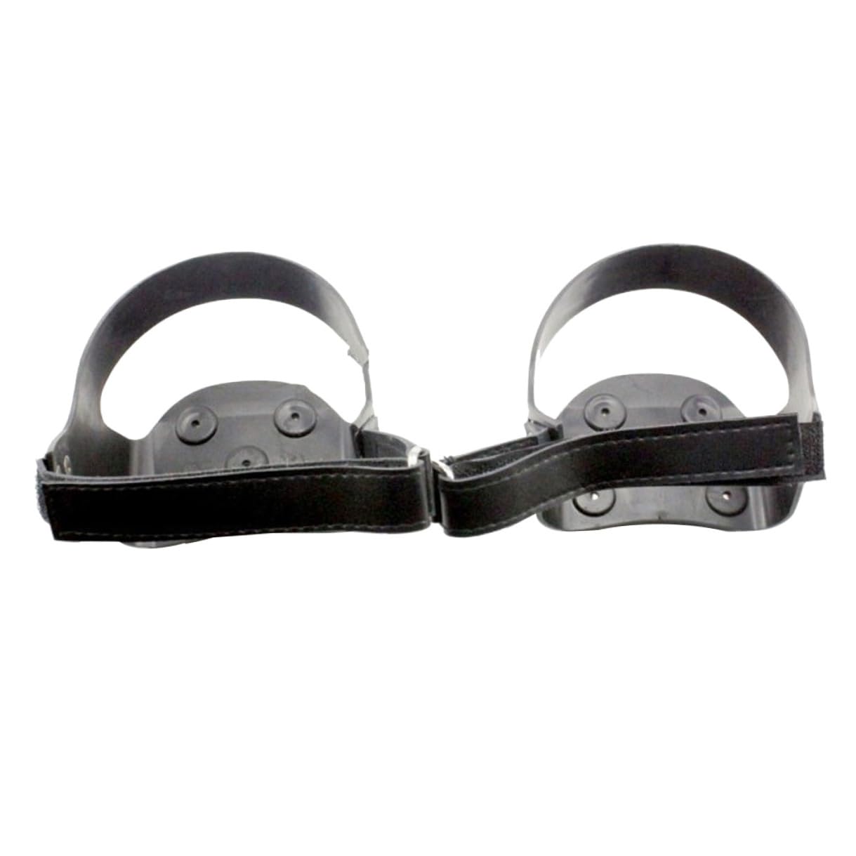 POPETPOP Ramponi 5 Denti in Silicone per Scarpe da Escursionismo e Arrampicata, Tacchetti Antiscivolo Striscia Riflettente, Leggero e Resistente, per Trekking Invernale su Ghiaccio e Neve,