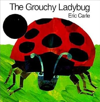 Paperback The Grouchy Ladybug (text only) by E. Carle Book