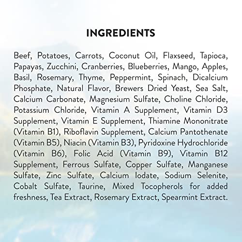 Addiction Steakhouse Beef & Zucchini Raw Alternative Dog Food - Gently Air-Dried Complete Meal Or Dog Food Topper For Digestive And Skin And Coat Health, 2 Pounds #TOP6