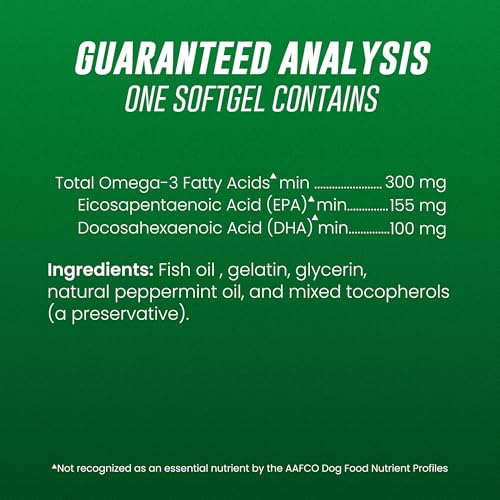 Nutramax Welactin Omega-3 Fish Oil Supplement for Dogs, Softgel Caps, 120ct - image 8