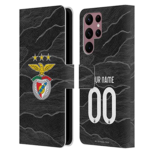 Coque Samsung S22 Ultra 5G Benfica personnalisable étui portefeuille en cuir