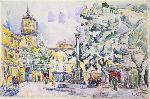 Tableaux Affiche de Arts Paul Signac pour habiller un mur vide avec élégance 60x90cm