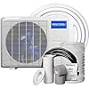 9k btu 19 seer mrcool advantage ductless heat pump split system 3rd generation 115v  urban country home decor