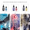 KAMENSKAYA Delaminating Alcohol Inks - Self-Splitting Alcohol Ink P-125 'Sunset of Mars' - 1 fl oz (30 ml) #4