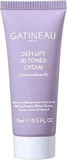 Defi Lift 3D Toned Cream with Hyaluronic Acid, Anti-Ageing Day & Night Face Cream, Travel or Trial Size (15ml)