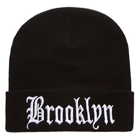 Gravity Threads Brooklyn Olde English Cuffed Black Beanie Cover