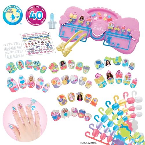 Aquabeads Barbie manualidades de uñas infantiles para tardes de juego creativo en casa 3