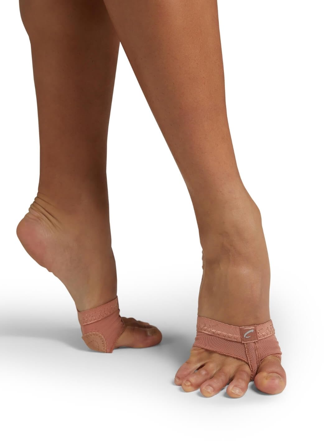 Capezio Barely There FootUndeez baleriny, elastyczne, wyściełane buty baletowe dla wyglądu tańczącego boso, wspierające baleriny do występów boso