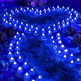 6000 petali di rosa artificiali con 120 candele a LED a forma di...