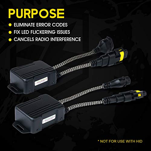 Xprite HL-CANBUS-H11-G1 H8/H9/H11 Led Headlight Canbus Decoder Anti Flicker Harness Error Free Resistor Decoder thumb #1