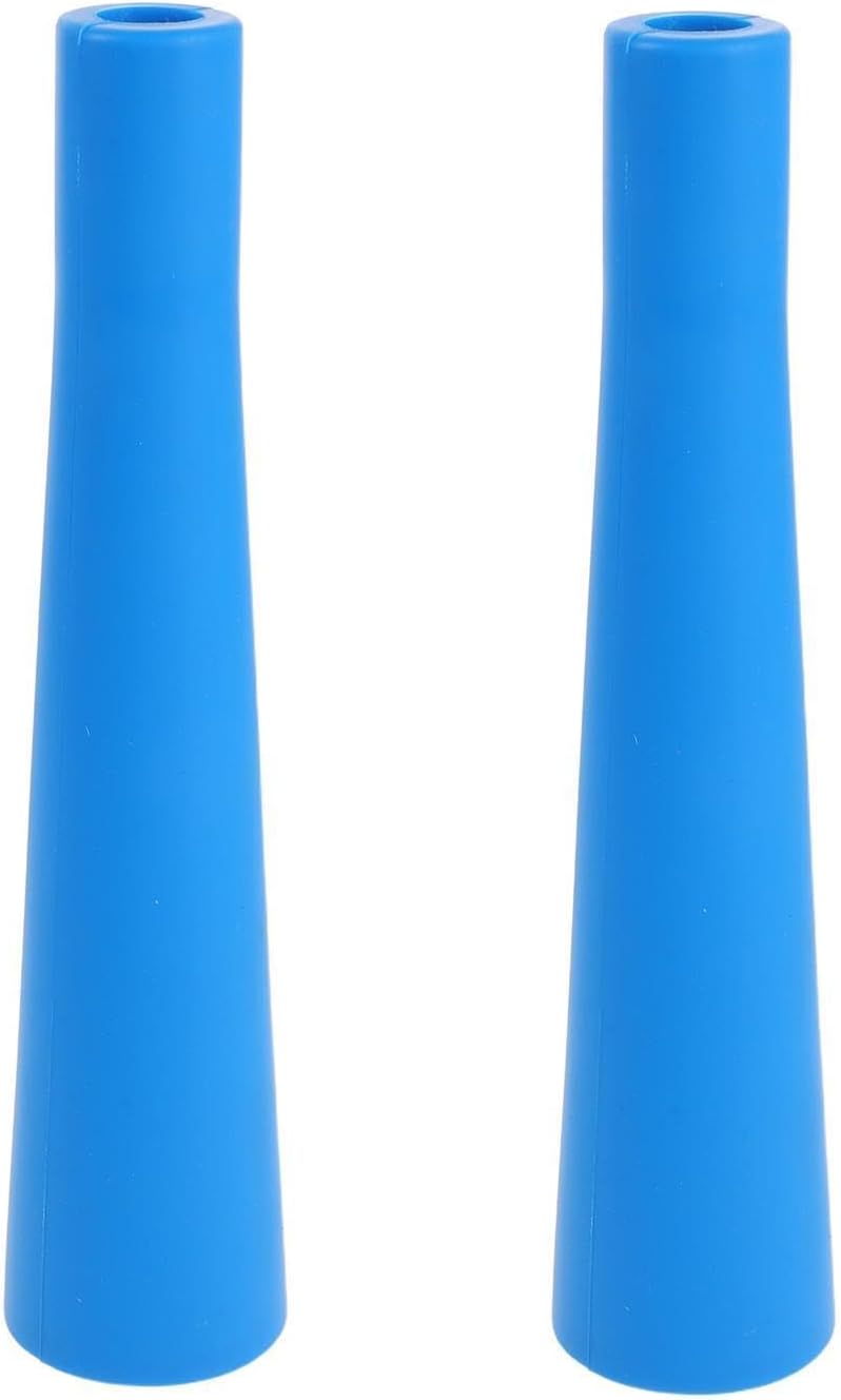2pcs Baseball Batting Tee Holder Cup Rubber Replacement Tube Blue | Practice Training Tee Cup, Fits Baseball Practice Tees, Indoor Outdoor Use