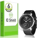 IQ Shield Screen Protector Compatible with Nokia Steel HR (36mm)(6-Pack) Anti-Bubble Clear Film