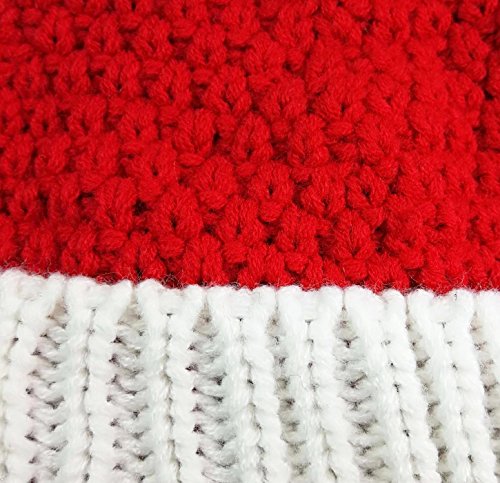 Image of Winter Beanie Scarf for Boys Girls (5-12 Years) Hats Circle Scarf Kids Slouchy Skull Cap