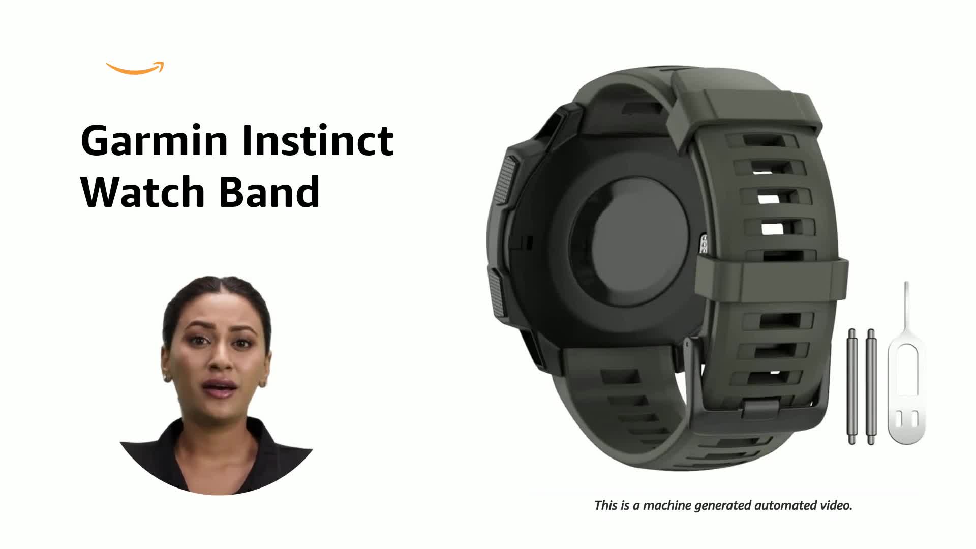 MoKo Bracelet Compatible Avec Garmin Instinct/Instinct Solar/Tactical/Instinct 2 Montre GPS, 22mm Bracelet De Remplacement En Silicone Souple, Noir