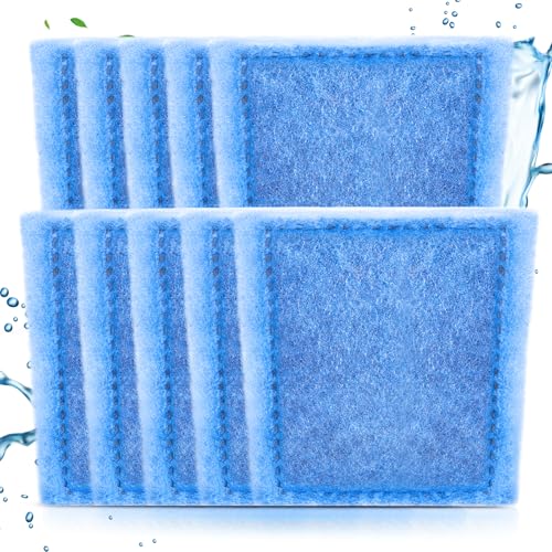 Image of Umlecoa 10 Pack Rite-Size C Filter Cartridges Compatible with MarineLand Penguin PRO Power Filters 275 /375 & Original Penguin Power Filters 200 /350 - Rite-Size C Replacement Filter Cartridges