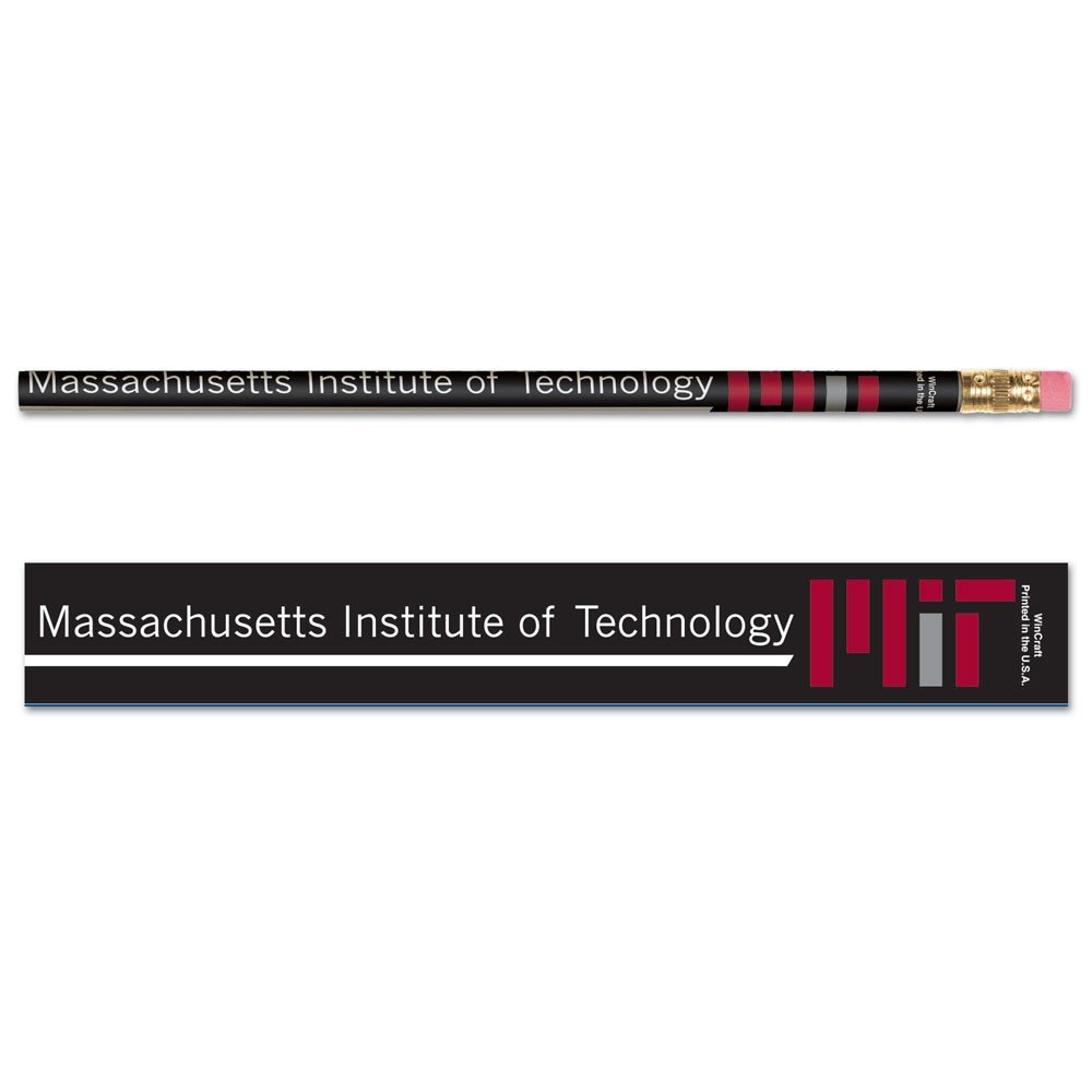 NCAA MIT Pencil (6 Pack), Black
