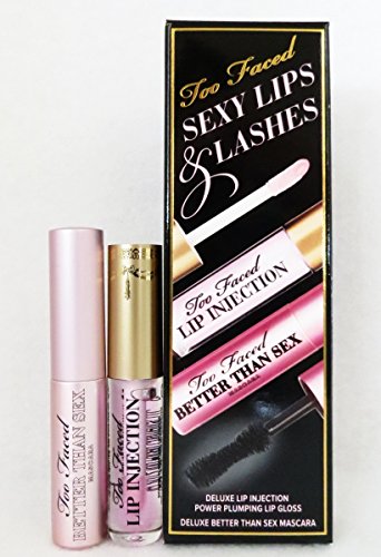 Too Faced Sexy Lips & Lashes Limited Edition Deluxe Lip Injenction & Better Than Sex Mascara