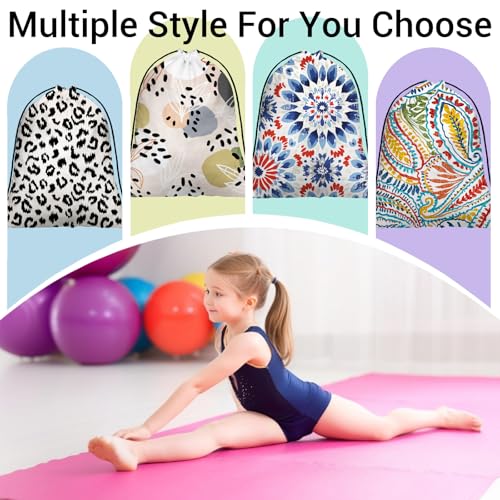 Image of Grip Bag for Gymnasts Small Drawstring Gymnastics Athlete Bag for Gym