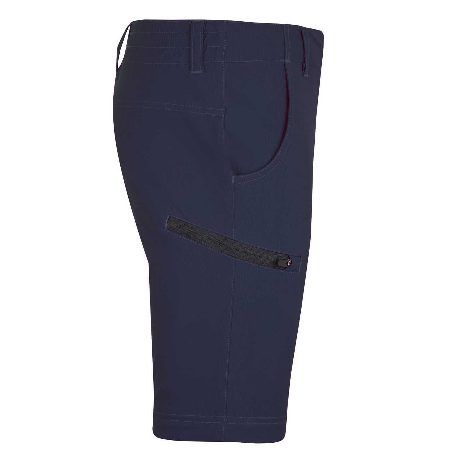 Trollkids Kjerag Zip Off - Pantalones de senderismo para niños, azul marino, 128 cm