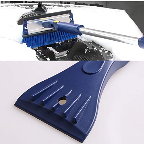YEAHPY Extendable 4-in-1 Snow Removal Kit, Detachable Designed with Snow Shovel, Ice Scraper, Snow Brush and Squeegee for Cars Trucks Portable Emergency Snow Shovel Set - Thumbnail 6