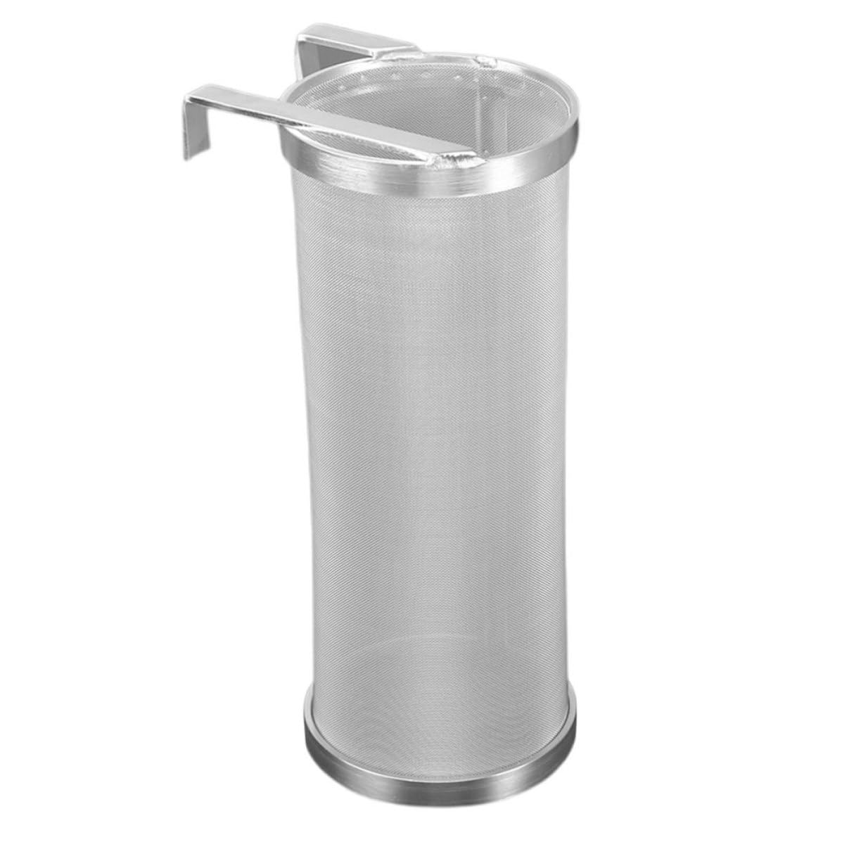 HEALLILY Filtro Barile Multi-Funzione in Acciaio Inossidabile, Argento