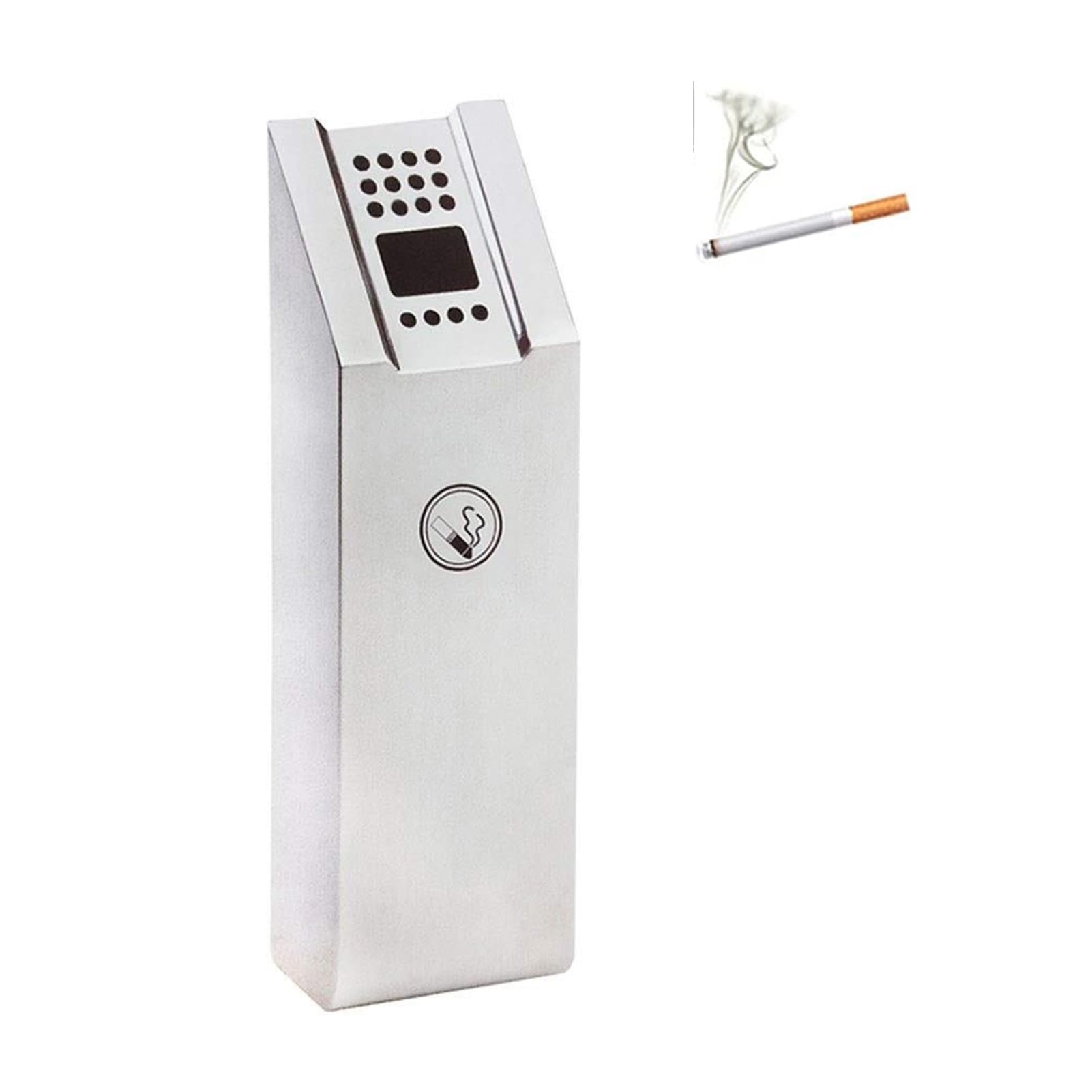 cigarette bins amazon Amazon.com: Wall Mounted Ashtray Outdoor Cigarette Ash Bin, Wall-Mounted  Cigarette Disposal Tower, Commercial Ashtray Outdoors Wall Cigarette Bin  Pubs Clubs Office Home : Home & Kitchen