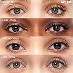 L'Oreal Paris Makeup Voluminous Original Curved Brush Mascara, Black, 0.28 Fl Oz - Image 4