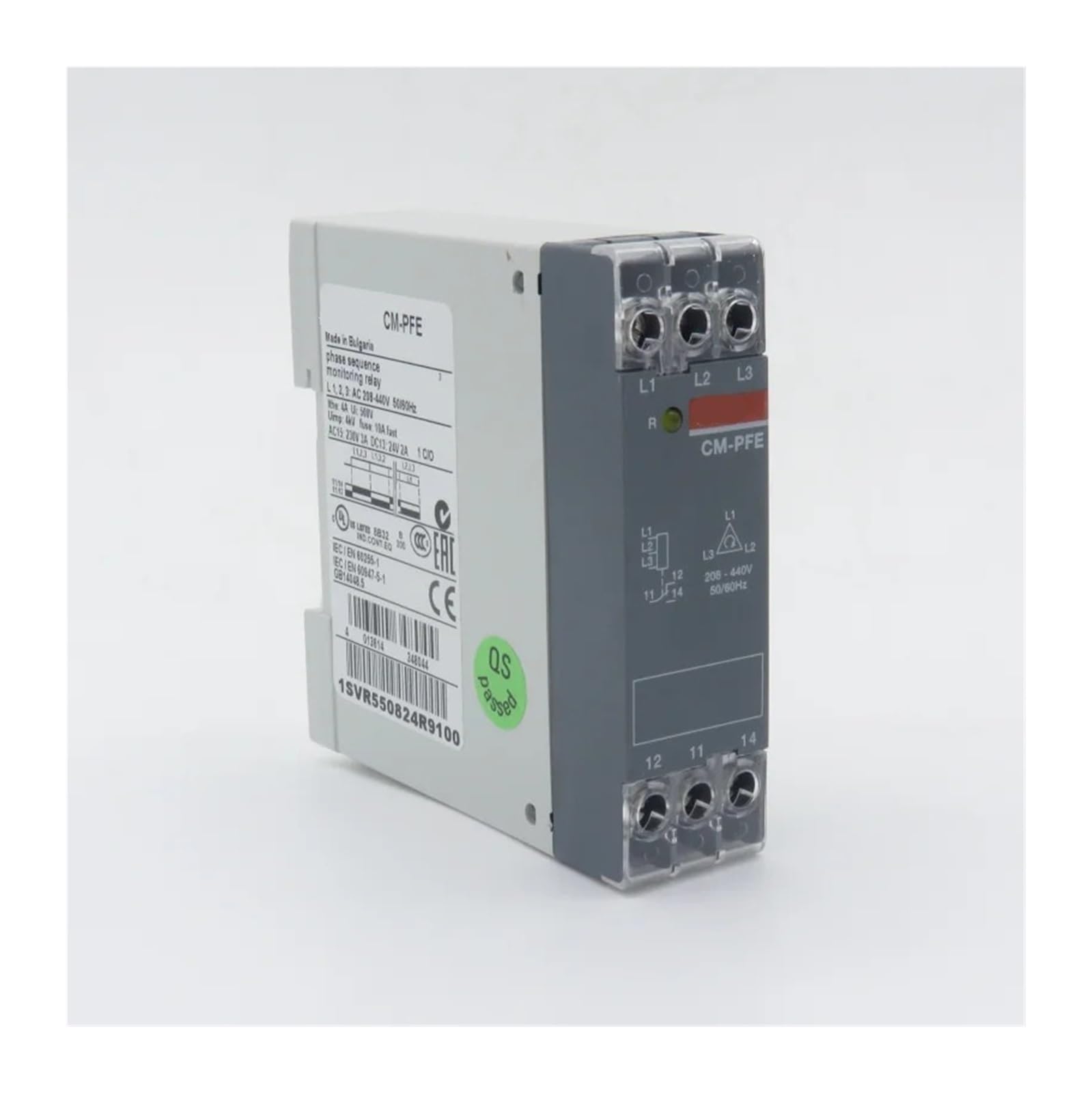 Jfqowcmp One Color Relay Ct-Ars.11s 24-240Vac/Dc 1C/O 1Svr730120r3100