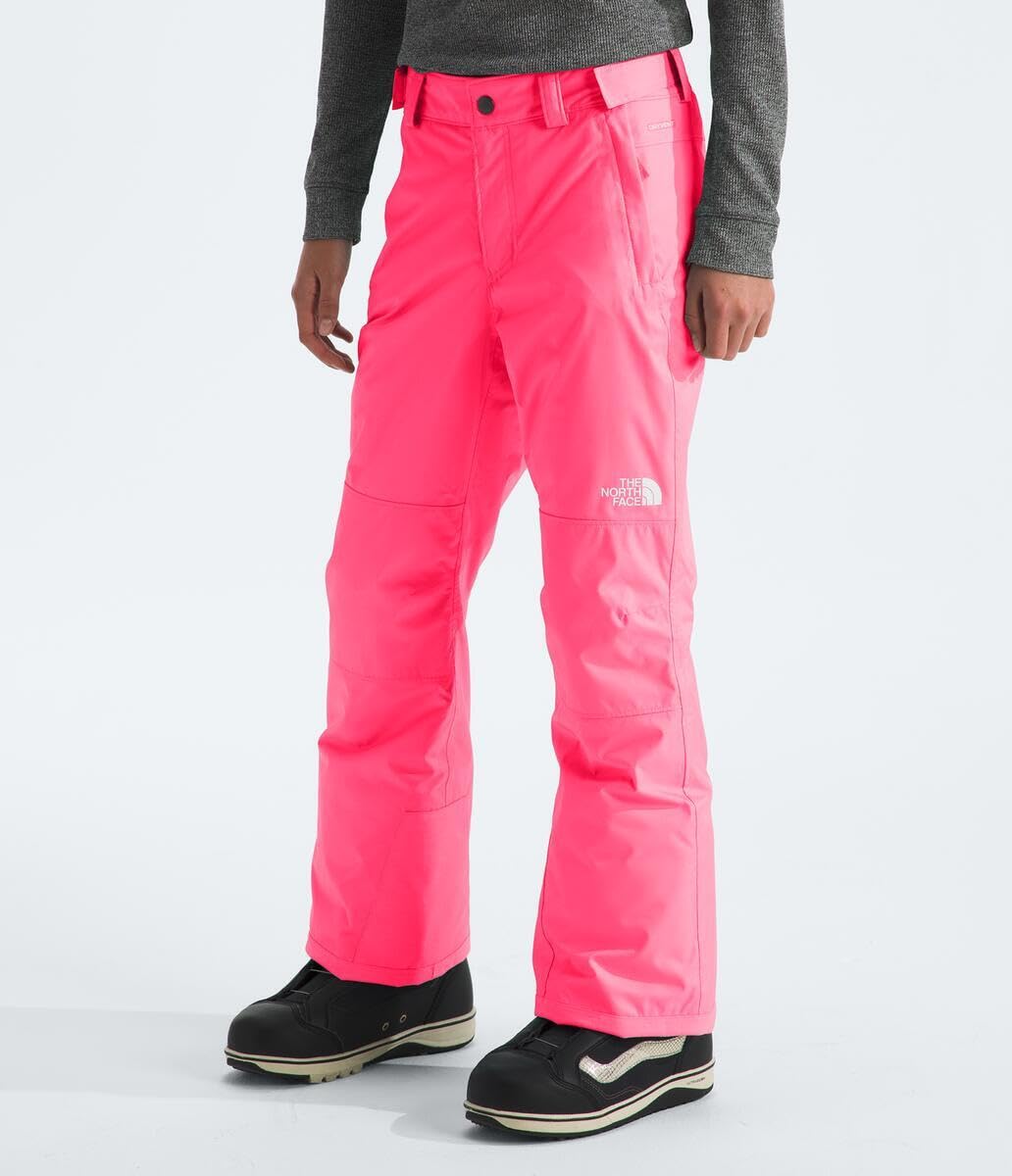 The North Face Girls' Freedom Insulated Pant, Radiant Poppy, XX-Large