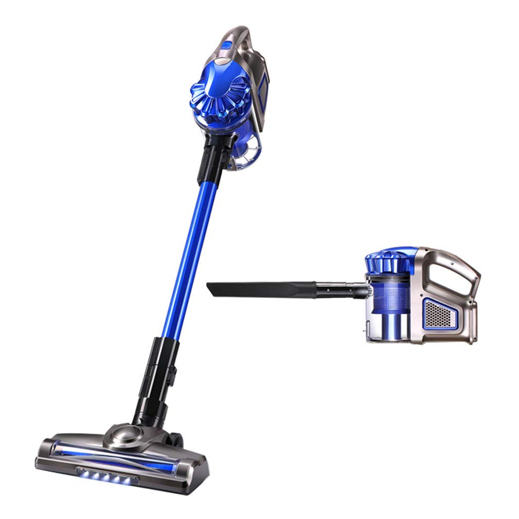 MU Aspirapolveri Domestici 2 in 1 Aspiratore a Mano a Sfera Aspirapolvere a LED Illuminazione Muta Batteria al Litio Ricaricabile ad Alta velocità a velocità variabile