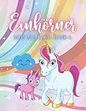  Einhörner: Mein Malbuch Band 6, 58 Einhörner zum Ausmalen für Kinder  Malbuch Einhörner ab 5 Jahren  Kunstaktionen für Kinder  Weihnachtsgeschenke  Mädchen, Jungen (Aktivitätsbuch für Kinder)