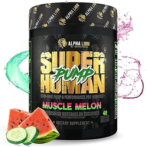 ALPHA LION Superhuman Pump Pre Workout Powder Cover
