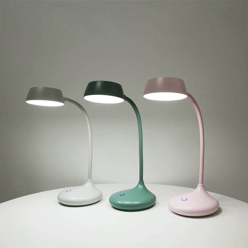 Lampe Bureau Lampe de Bureau Lampe de Lecture Lampe De Bureau Nordique Chambre Bureau Protection Des Yeux USB Lampes De Bureau Rechargeables 3 Boutons Gradation Pour Dortoir Bureau Apprentissage Lampe