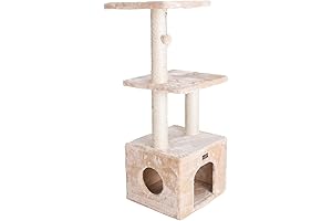 Armakat Cat Tree Real Wood Furniture with Sisal