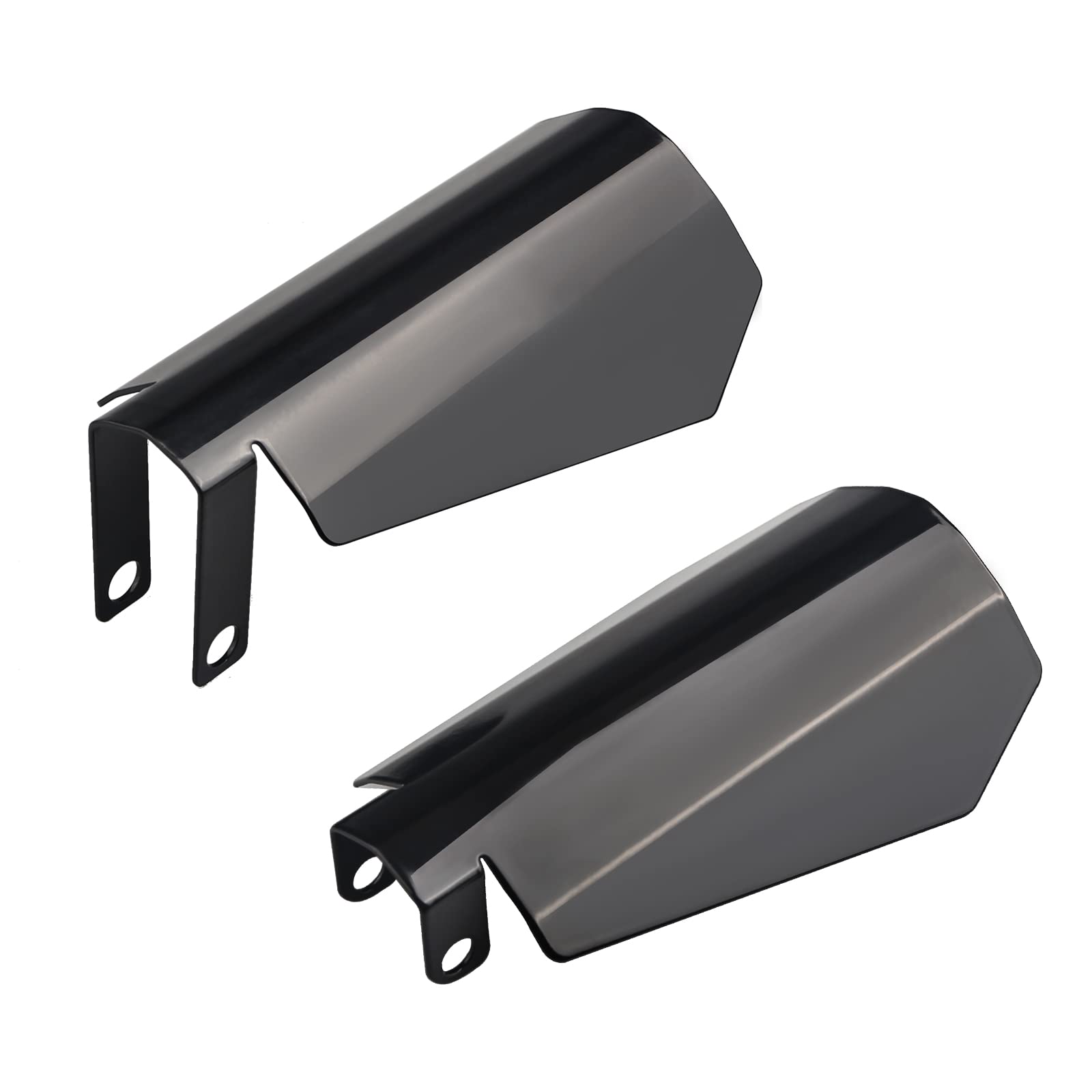 WATERWICH Motorcycle Handguards Coffin Cut Hand Guards Compatible with Harley Dyna Sportster Touring Street Glide Road King Electra Glide 2007-2023 Coffin Cut for with Cable Clutch(Large)