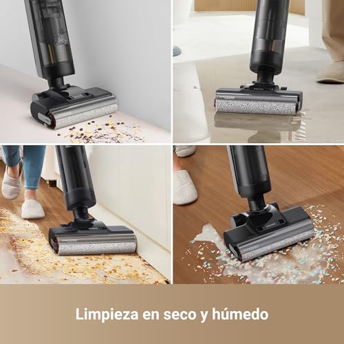 Image of DREAME H12 Pro Ultra Wet and Dry Vacuum Cleaner, Brush Cleaning 60C, 30 Min. Hot Air Drying, Self Cleaning with Fixed Scraper, 16 kPa Suction Power, Double Edge Cleaning, Intellectual Detect & Fit