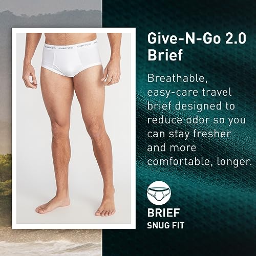 ExOfficio Men's Give-N-Go 2.0 Brief - Breathable Durable Easy Care Travel Underwear2