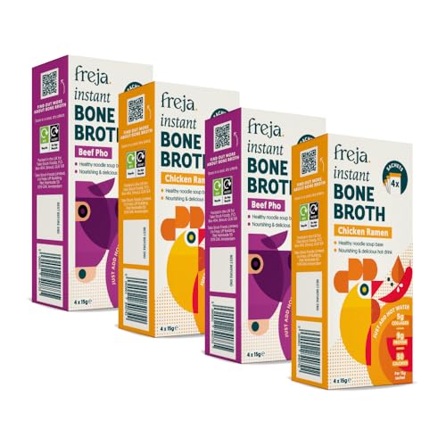 Freja Instant Pho & Ramen Bone Broth | Limited Edition | Chicken ...