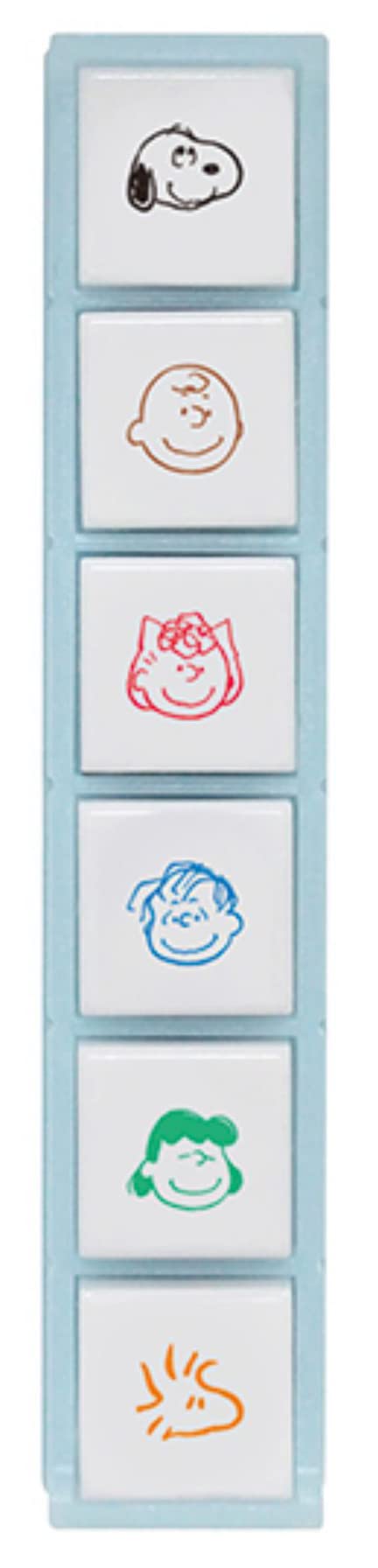 Amazon.com: Kodomonokao 2205-003 Snoopy Sixth Friends Stamp