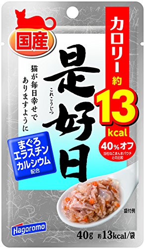 はごろも 是好日 カロリーオフ カルシウム入り(国産)40g (3351)