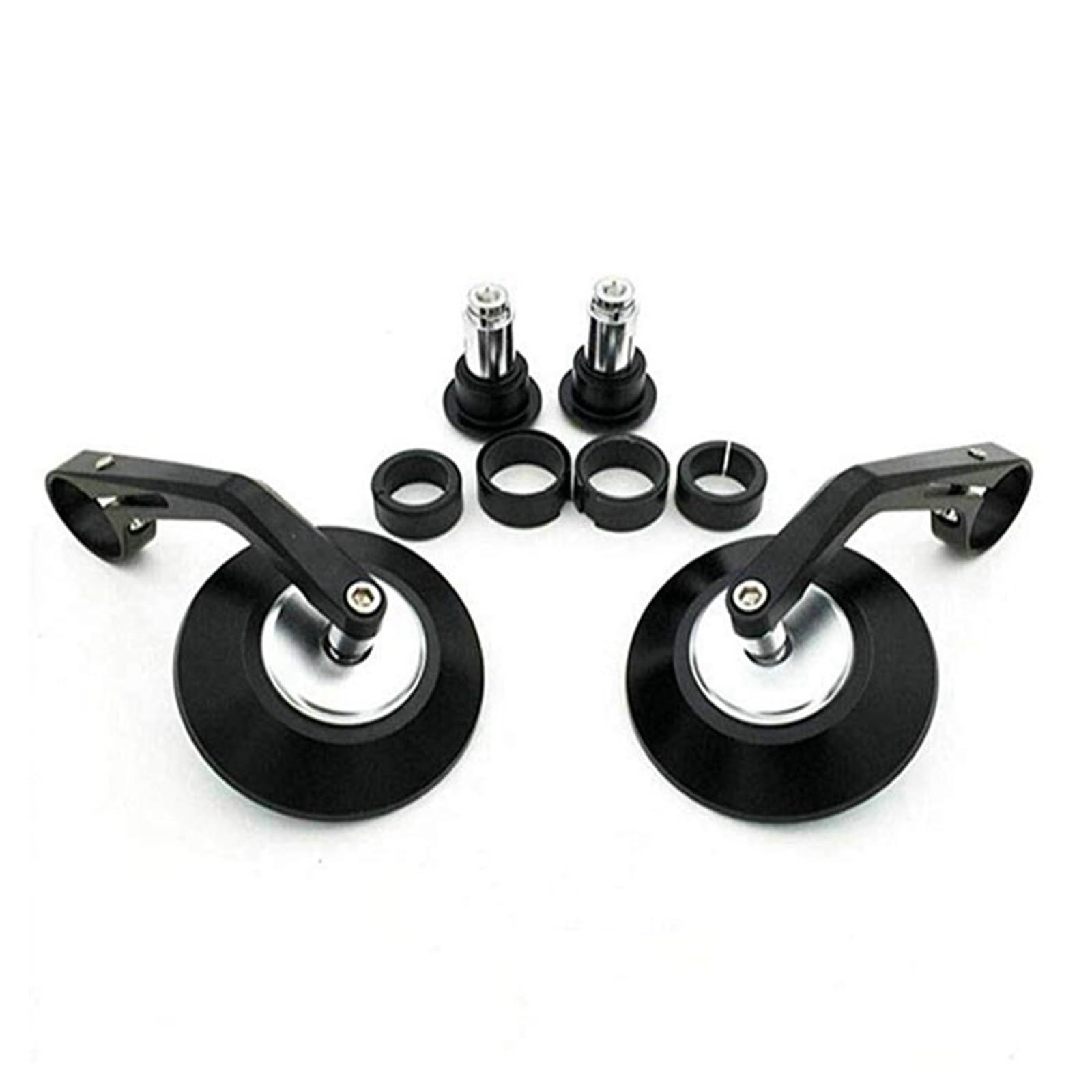 Rétroviseurs Latéraux Rétroviseur Moto Universel 7/8 "Rond CNC pour pour Pièces De Course Rétroviseur Latéral De Moto Extrémité Barre Rétroviseur Moto