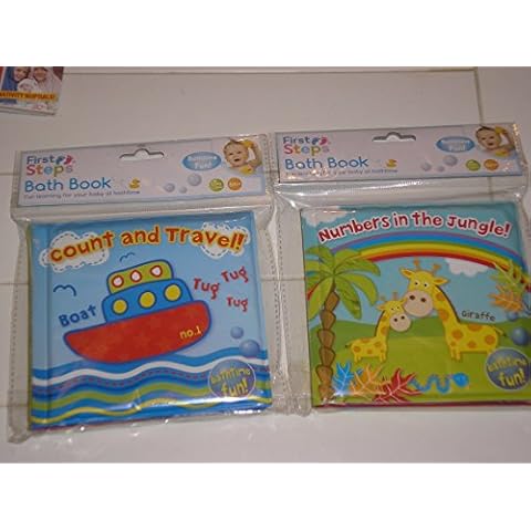 Baby Bath Book (Suitable For Age 6 Months +) Set Of 2 Cover