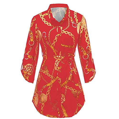 Preisvergleich Produktbild NOBRAND Damen Shirts Frühling Sommer Gr. XXL, rot