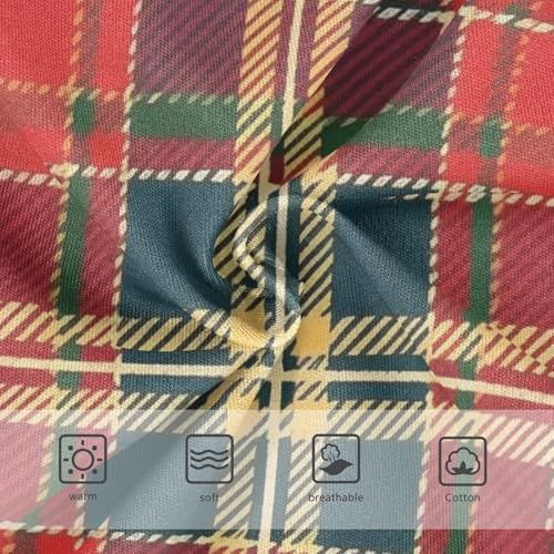 Girls' Hipster Panties Breathable Toddler Underwear for Girls Distinctive Plaid Design3