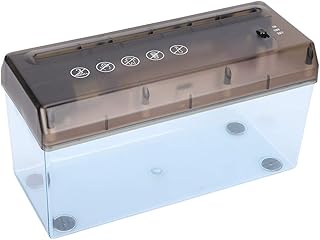 Triturador de papel USB A4 Triturador de papel elétrico à bateria Máquina de corte de papel Desktop Triturador de documentos para escritório, contas, recibos