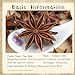 Sezhylee Star Anise Whole Pods 3.5oz Bulk Bag (1-Pack) All-Natural Chinese Star Anise for Baking, Tea & Mulled Wine Non-GMO Anise Stars Whole & Anis Estrellado
