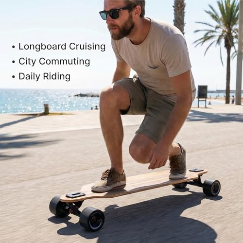 Maxfind Soft Longboard Wheels