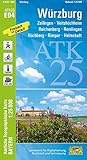 ATK25-E04 Würzburg (Amtliche Topographische Karte 1:25000): Zellingen, Veitshöchheim, Reichenberg, Remlingen, Höchberg, Rimpar, Helmstadt (ATK25 Amtliche Topographische Karte 1:25000 Bayern)
