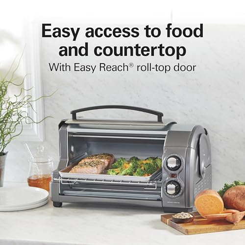 Hamilton Beach Easy Reach 4 Slice Countertop Toaster Oven - image 2